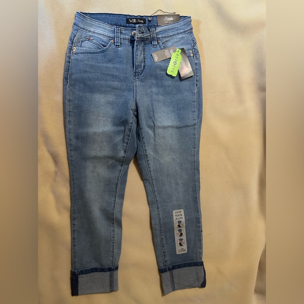 #474 WBB Royalty Women's Blue Jeans Size 10 NWT